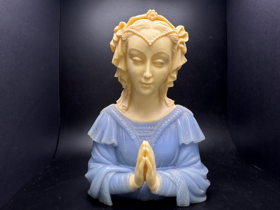 Vintage Gino Ruggeri Resin Bust Made In Italy 7'H [Photo 2]