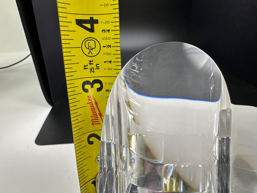 Vintage Steuben Heart Glass Paperweight 3.5'H [Photo 3]