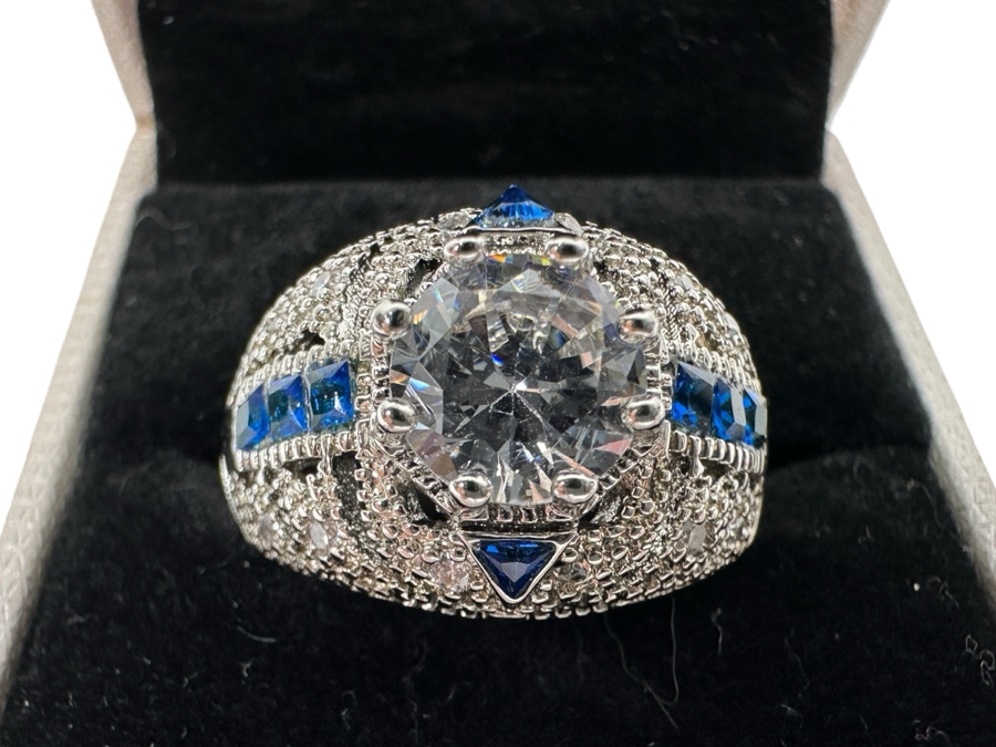 Sterling Silver Ring Size 11 By Raneecoco Jewelry 6.2g [Photo 1]
