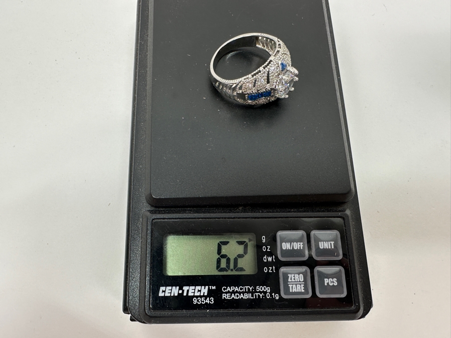 Sterling Silver Ring Size 11 By Raneecoco Jewelry 6.2g [Photo 8]