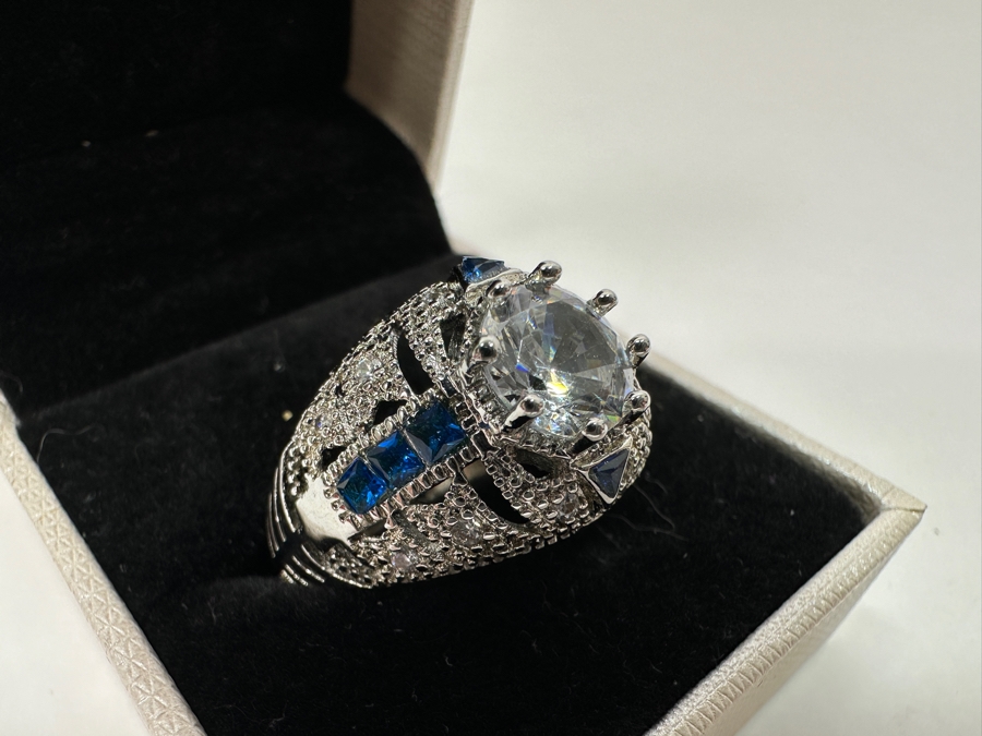 Sterling Silver Ring Size 11 By Raneecoco Jewelry 6.2g [Photo 4]