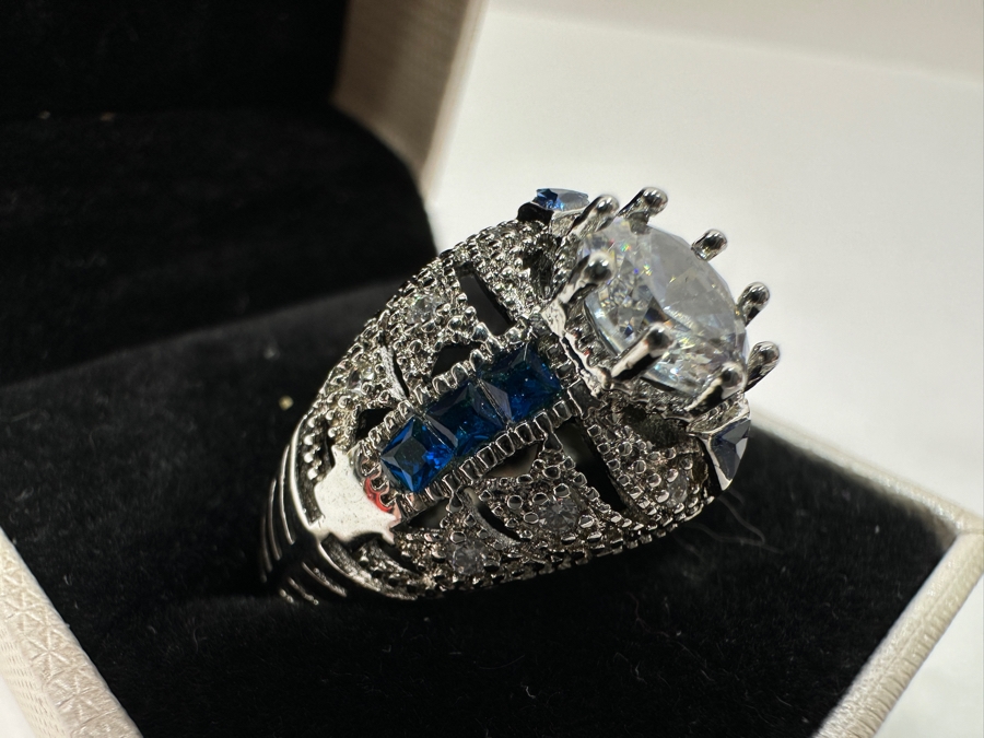 Sterling Silver Ring Size 11 By Raneecoco Jewelry 6.2g [Photo 3]