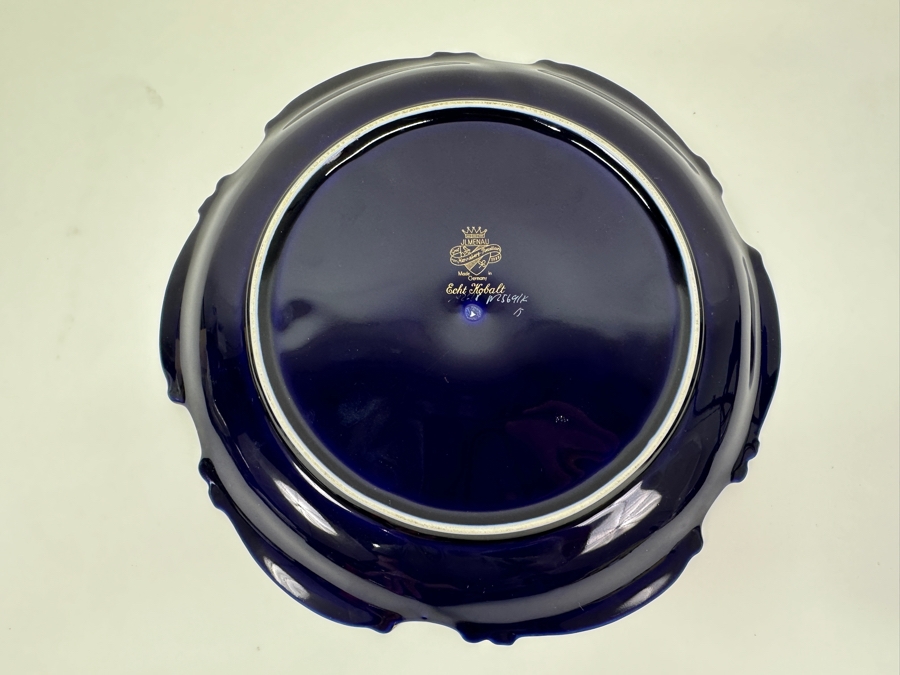 11.75' Porcelain Dish By Graf Von Henneberg Made In Germany [Photo 4]