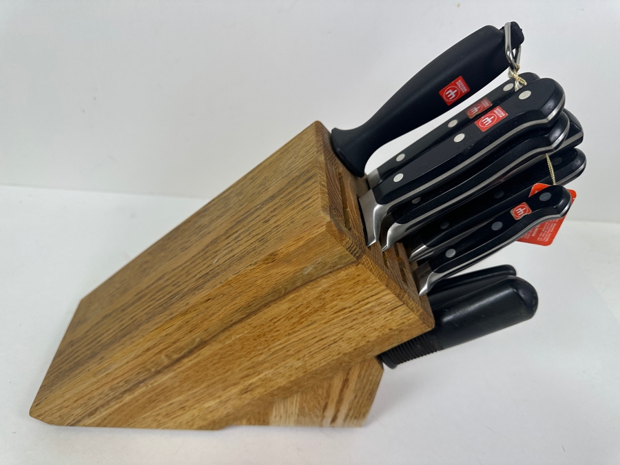 Wusthof Dreizack Solingen Germany Knife Set [Photo 4]