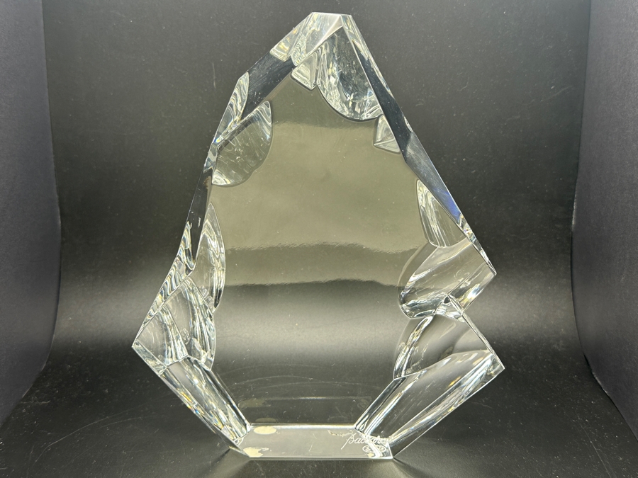 Baccarat France Crystal Iceberg Figurine 7.5H [Photo 8]