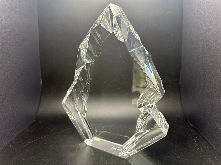 Baccarat France Crystal Iceberg Figurine 7.5H [Photo 3]