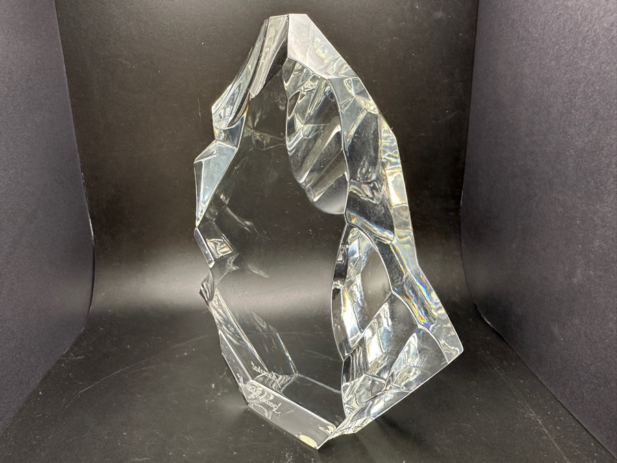 Baccarat France Crystal Iceberg Figurine 7.5H [Photo 4]