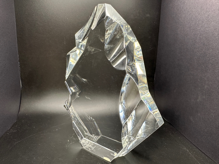 Baccarat France Crystal Iceberg Figurine 7.5H [Photo 5]