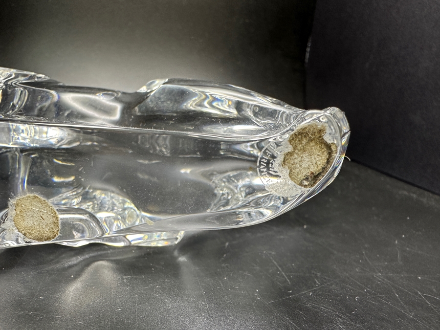 Baccarat France Crystal Labrador Retriever Dog Figurine 7.5W X 4.5H [Photo 10]