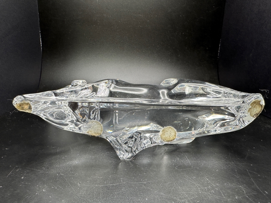 Baccarat France Crystal Labrador Retriever Dog Figurine 7.5W X 4.5H [Photo 8]