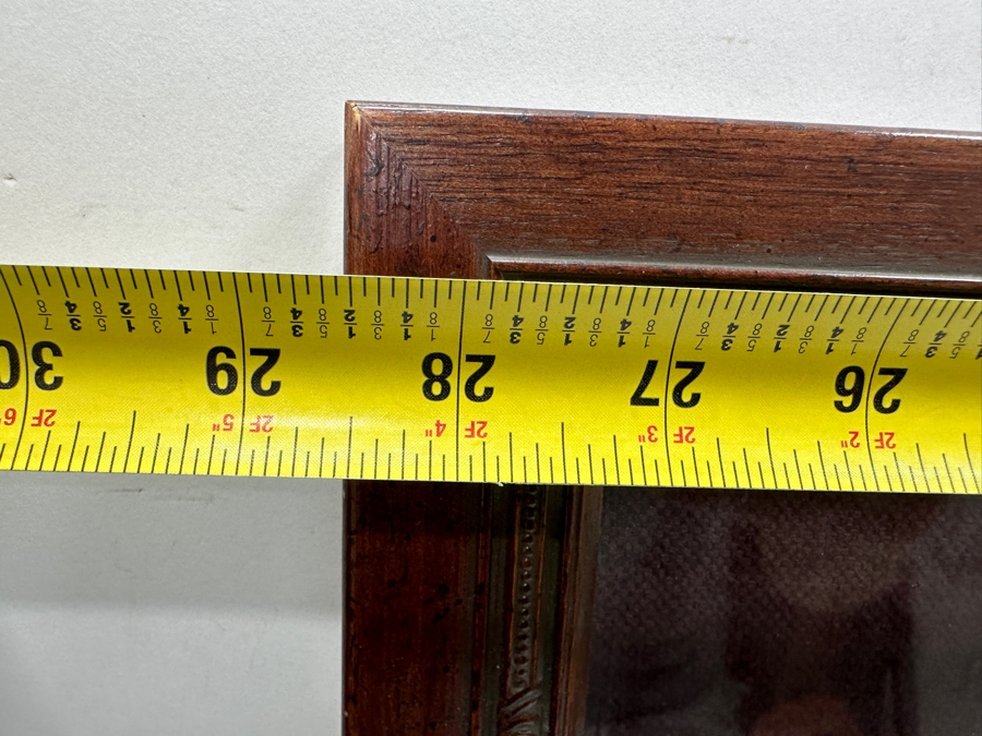 Antique 1888 Engraving Titled 'A Book-Sale At Sotheby's Auction-Room' That Appeared As Centerfold In The Graphic On May 26, 1888 In London Featuring Prominent London Book Dealers 19 X 15 Framed 28.5 X 23 [Photo 24]