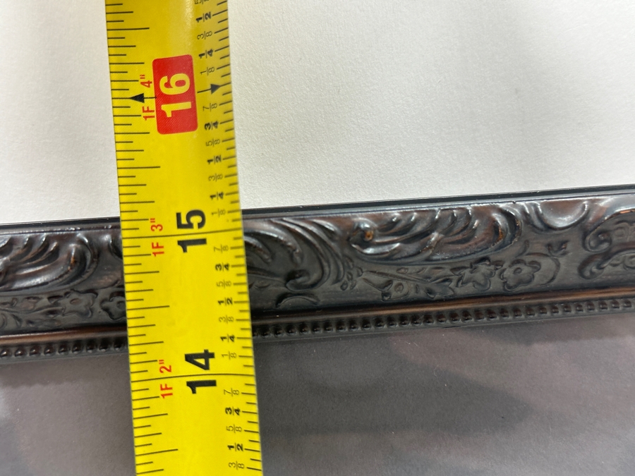 Set Of Three Antique Engravings Of English Queens: Queen Elizabeth At Tilbury Fort, Catherine Of Aragon Queen To Henry 6th And Katherine Of Valois Queen To Henry 5th - Each Measures 6 X 8.5 - Frame Measures 26.5 X 15 [Photo 23]