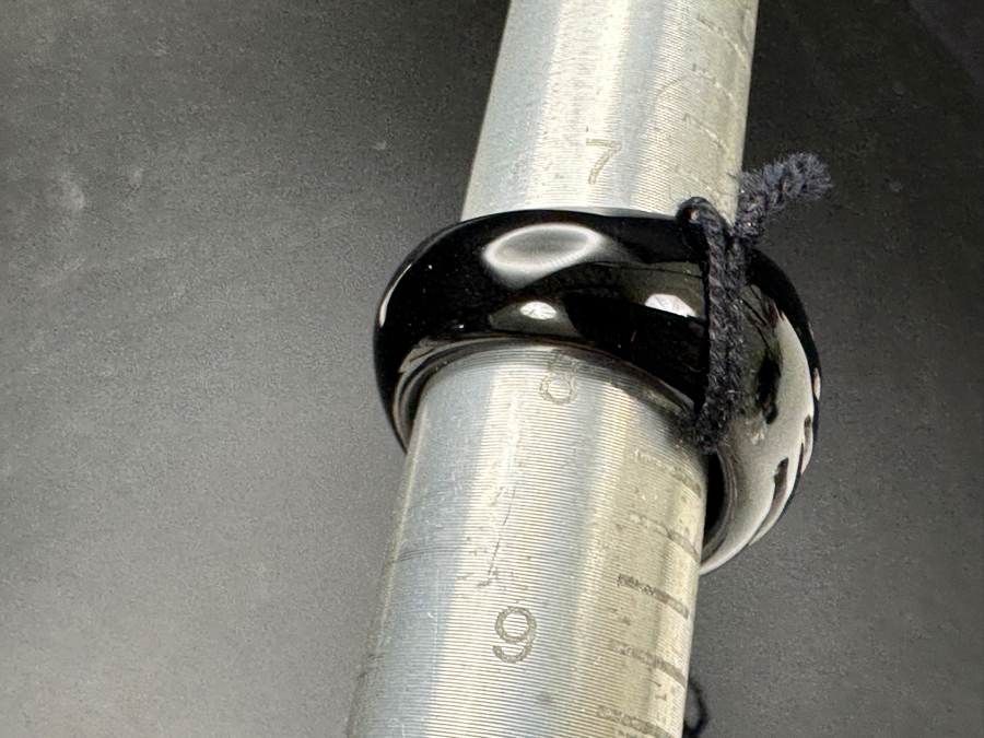 14k Gold Semi-precious Stone Shrimp Ring Size 8 Milor Italy 12.5g [Photo 5]