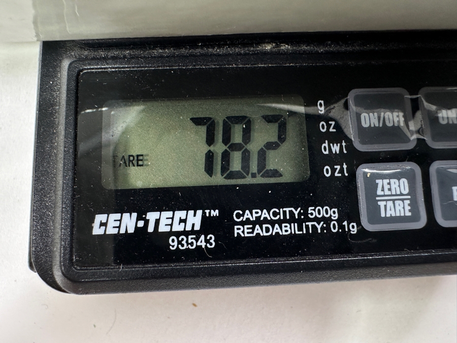 Vintage Sterling Silver And Turquoise 19' Necklace, 7' Bracelet And Ring Size 6.5 Total Weight 78.2g [Photo 14]