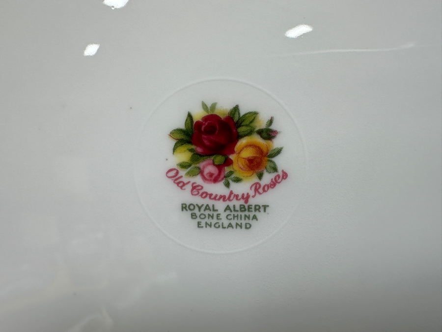 Huge Set Of Royal Albert Bone China From England Old Country Roses China Set - Appears To Be Never Used [Photo 21]