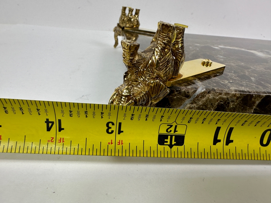 Tabletop Marble Tray With Footed Elephant Feet 13 X 10 [Photo 8]