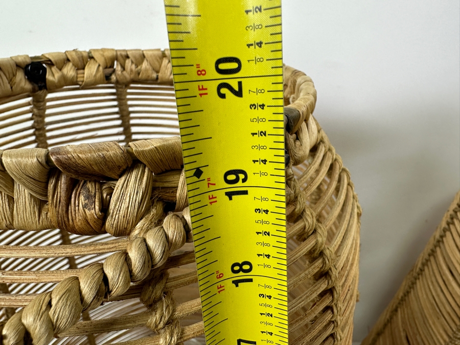 Pair Of Woven Lanterns 19.5'H [Photo 5]