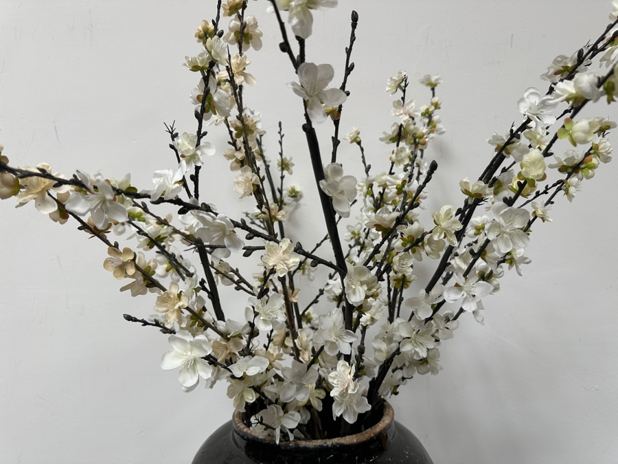 Large Glazed Flower Pot 20.5'H [Photo 3]