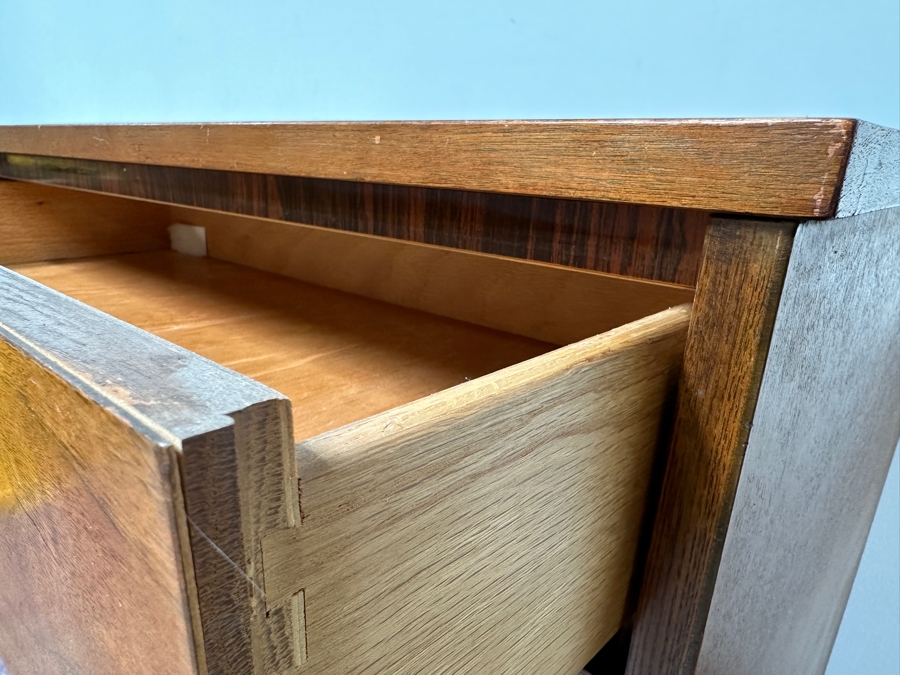 Mid-Century Modern Basset Furniture 6-Drawer Chest Of Drawers Dresser 52W X 18D X 21.5H & 3-Drawer Chest Of Drawer Dresser 32W X 18D X 21.5H [Photo 10]