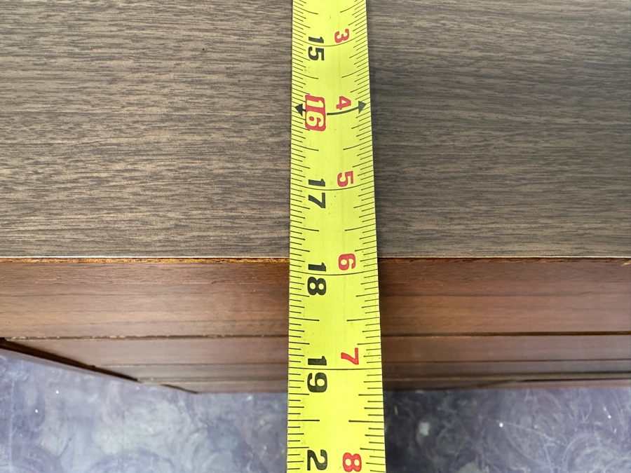 Mid-Century Modern Basset Furniture 6-Drawer Chest Of Drawers Dresser 52W X 18D X 21.5H & 3-Drawer Chest Of Drawer Dresser 32W X 18D X 21.5H [Photo 13]