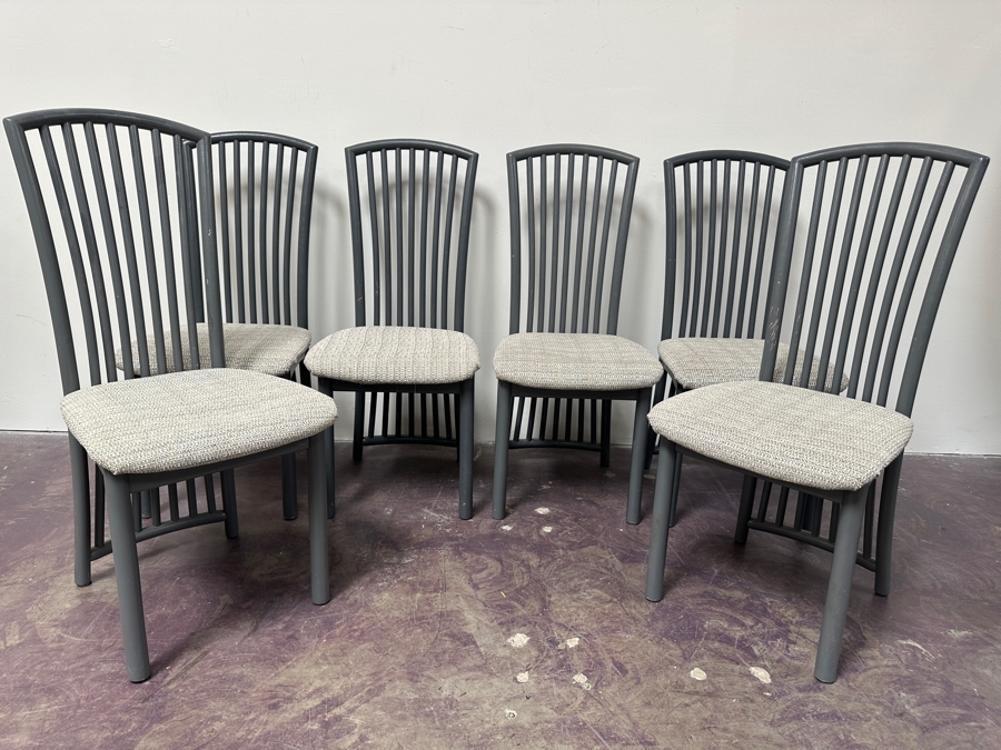 Six Dining Table Chairs [Photo 5]