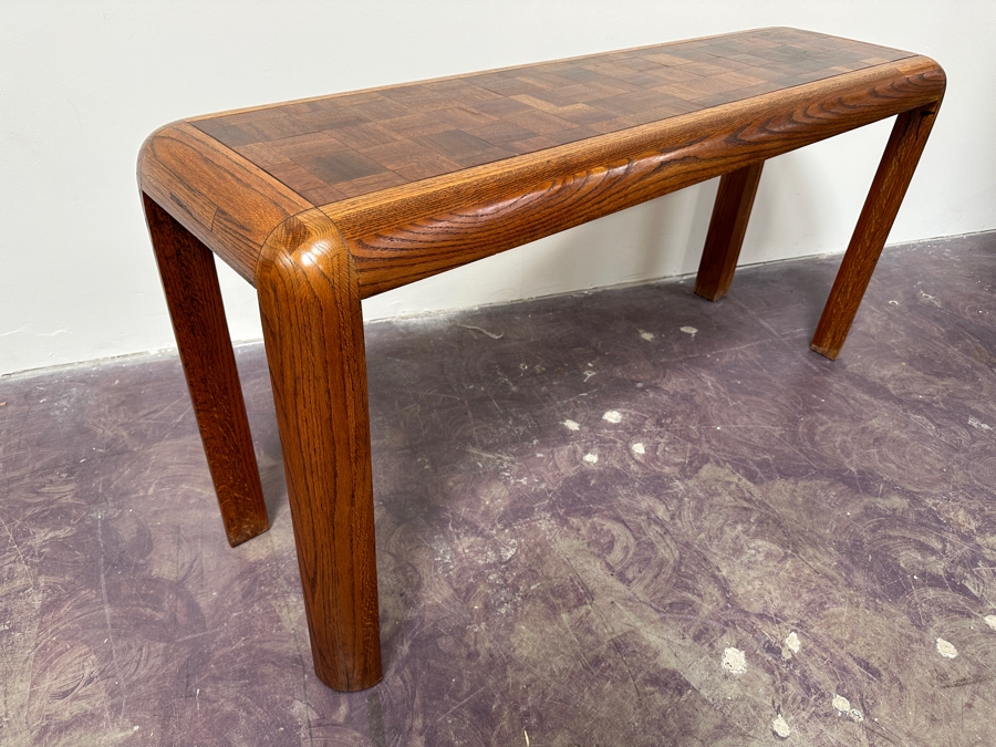 Wooden Console Sofa Table 60W X 17D X 29.5H [Photo 5]