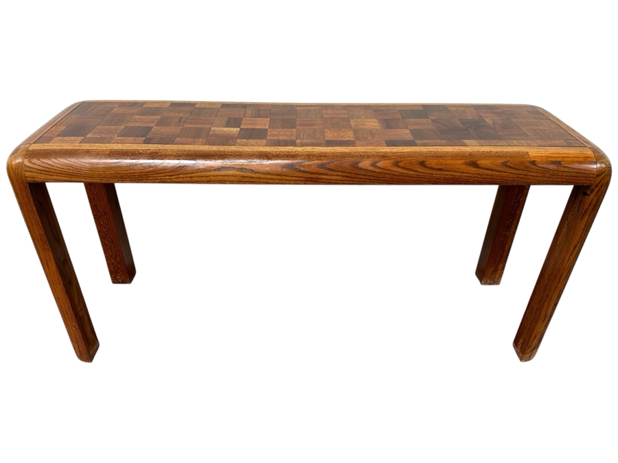 Wooden Console Sofa Table 60W X 17D X 29.5H [Photo 1]