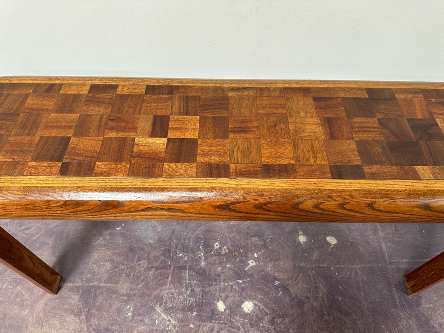 Wooden Console Sofa Table 60W X 17D X 29.5H [Photo 4]