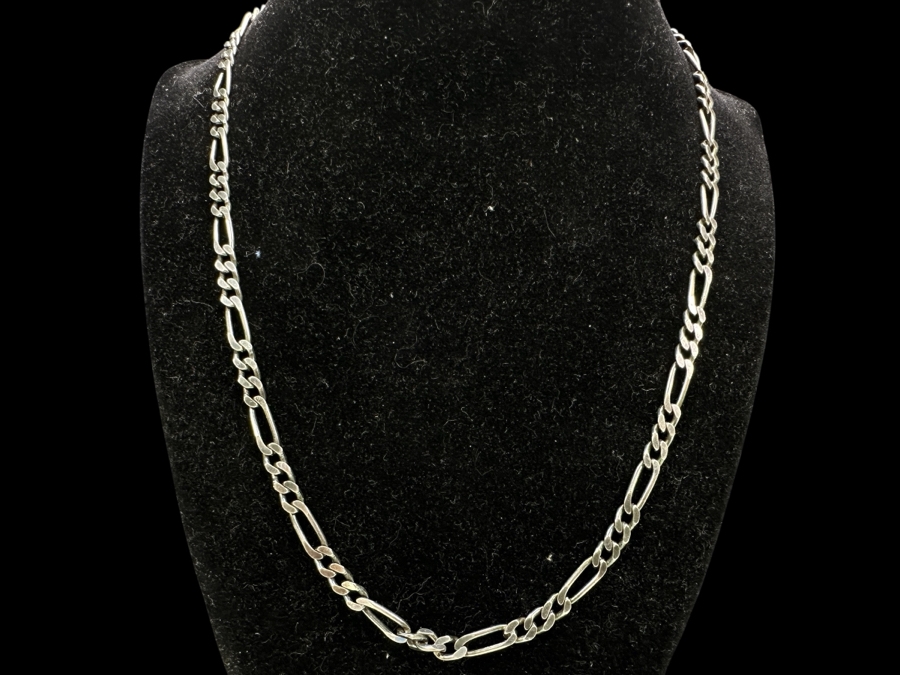Just Added - Sterling Silver Italian 20” Chain Necklace 19.6g