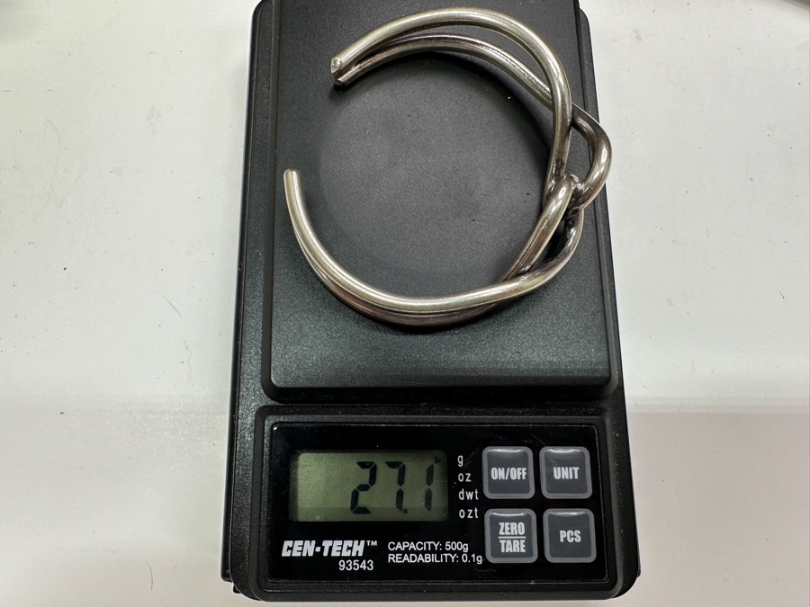 Just Added - Sterling Silver Napier Bracelet 27.1g [Photo 5]