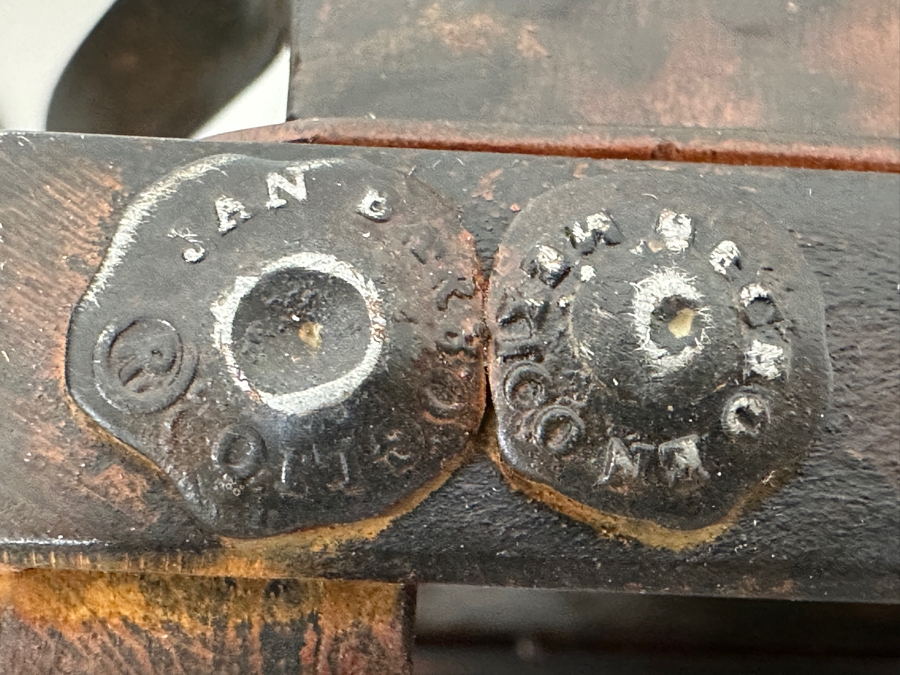 Just Added - (4) Jan Barboglio Forged Iron Rectangular Chafers 8qt And Serving Tray Retails $2,000+ [Photo 17]