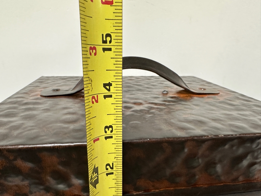 Just Added - (4) Jan Barboglio Forged Iron Rectangular Chafers 8qt And Serving Tray Retails $2,000+ [Photo 13]