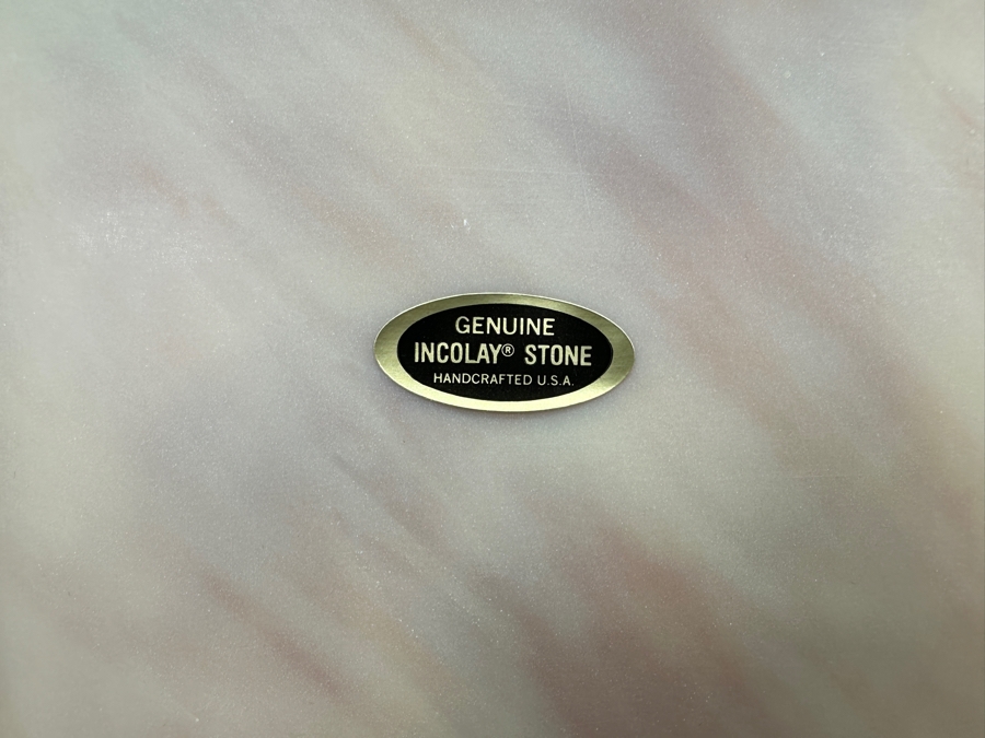 Just Added - Vintage Genuine Incolay Stone Jewelry Box 9.5 X 9 X 4 [Photo 8]