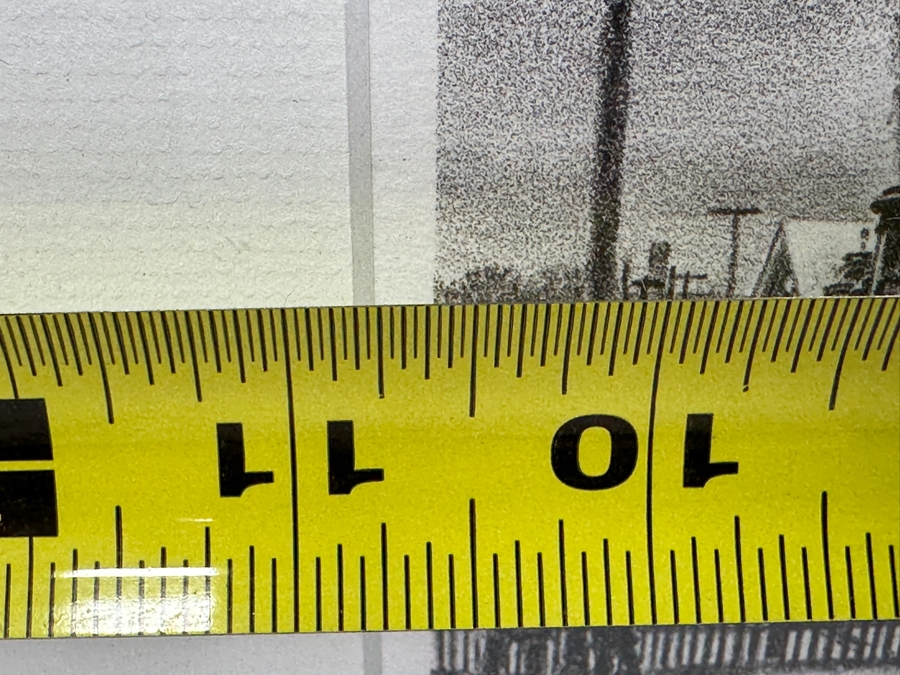 Just Added - Walter DuBois Richards (1907-2006, American) Artist Signed Limited Edition Print Titled “Park And Elm, 1900” 11 X 4 Framed 16 X 10 [Photo 8]