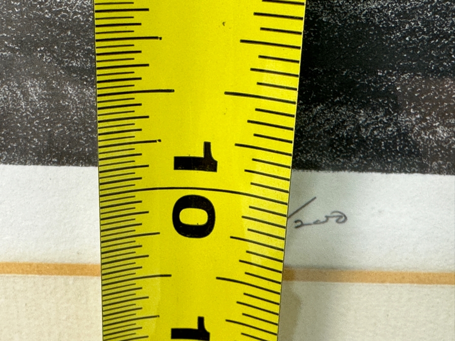 Just Added - Walter DuBois Richards (1907-2006, American) Artist Signed Limited Edition Print Titled “Mid-Afternoon, God’s Acre” 14 X 10 Framed 20 X 16.5 [Photo 8]