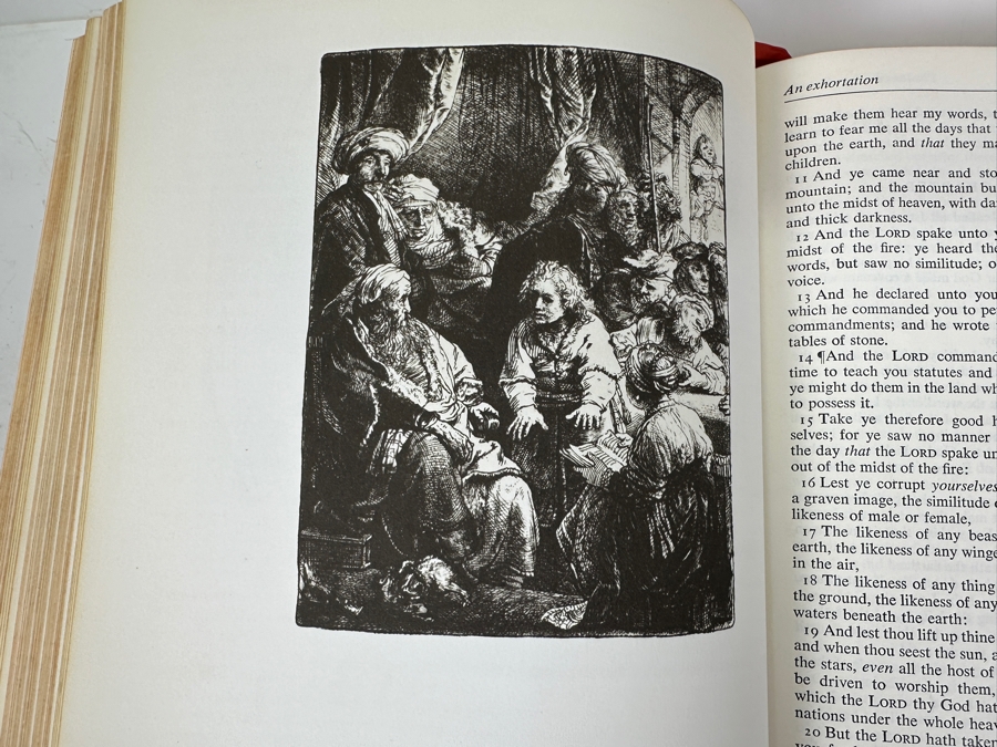 Just Added - The Holy Bible Rembrandt Edition King James [Photo 6]