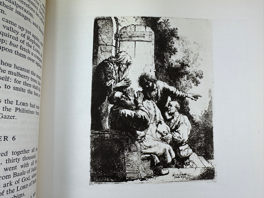 Just Added - The Holy Bible Rembrandt Edition King James [Photo 3]