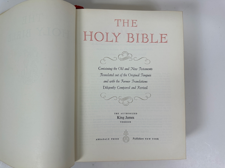 Just Added - The Holy Bible Rembrandt Edition King James [Photo 17]