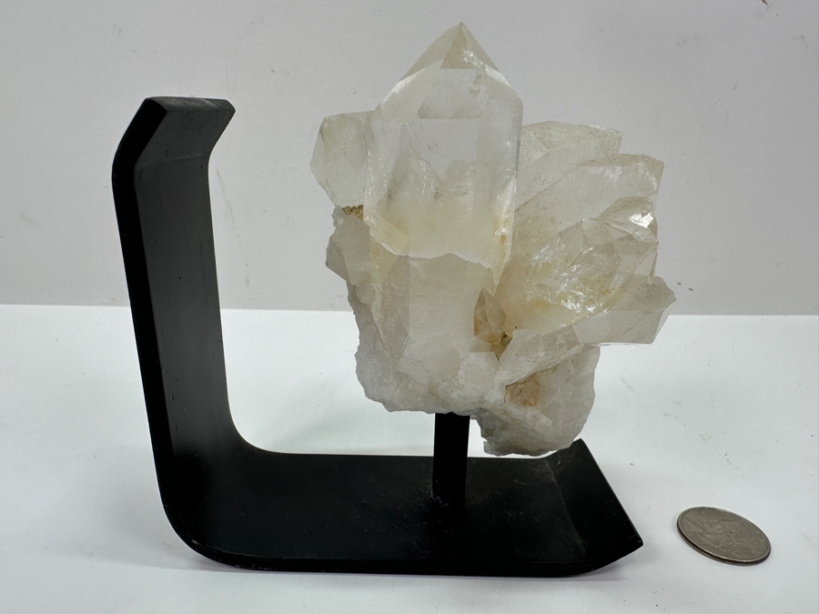 Just Added - Crystal Cluster Displayed On Metal Stand 5H [Photo 2]