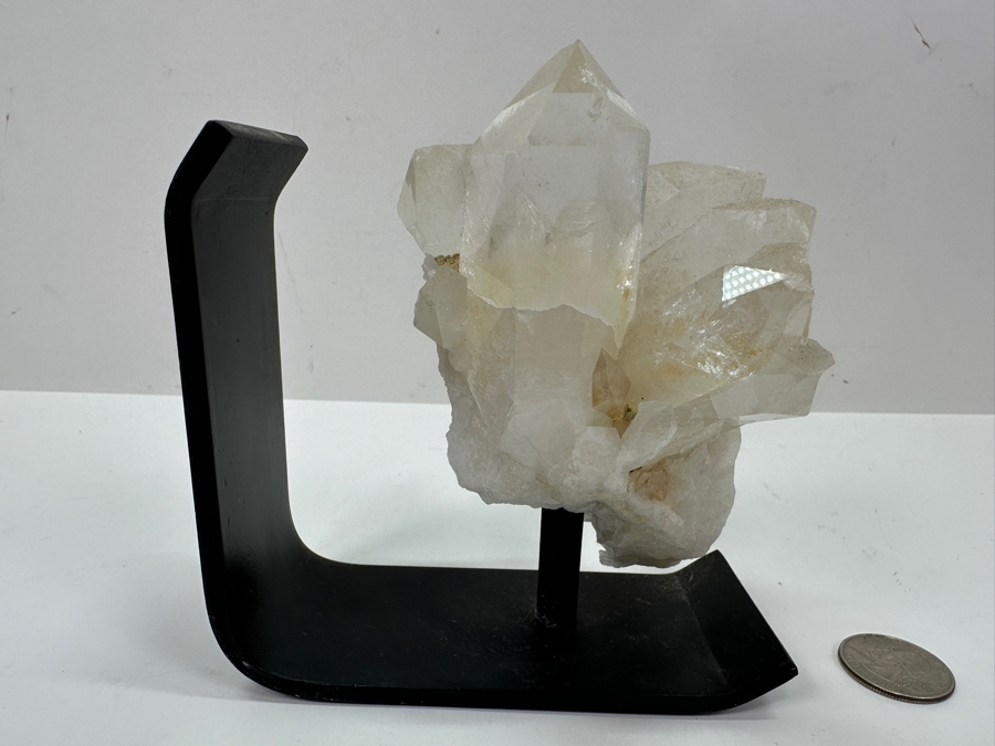 Just Added - Crystal Cluster Displayed On Metal Stand 5H [Photo 3]