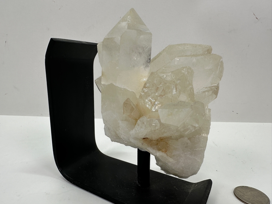 Just Added - Crystal Cluster Displayed On Metal Stand 5H [Photo 5]