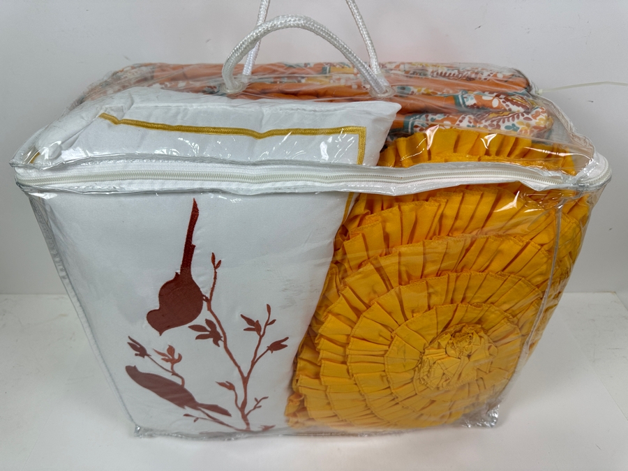 Just Added - New Lush Decor Harley Reversible Quilt 5 Piece Set With Quilt (2) Shams & (2) Pillows Full/Queen Retails $199 [Photo 5]