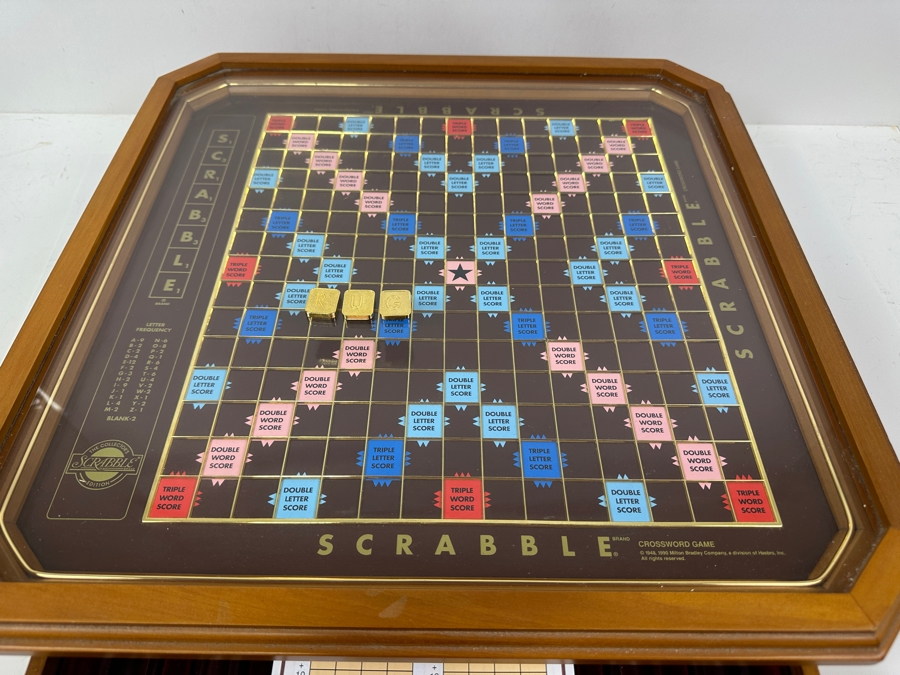 Just Added - The Collector’s Edition Of Scrabble 19  X 19 X 4.5 [Photo 2]