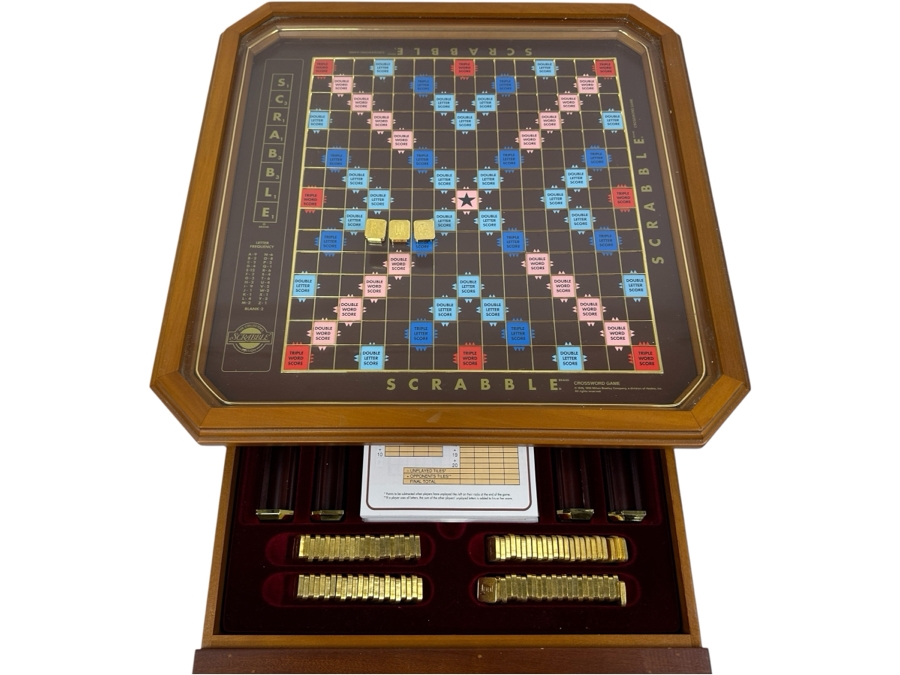 Just Added - The Collector’s Edition Of Scrabble 19  X 19 X 4.5 [Photo 1]
