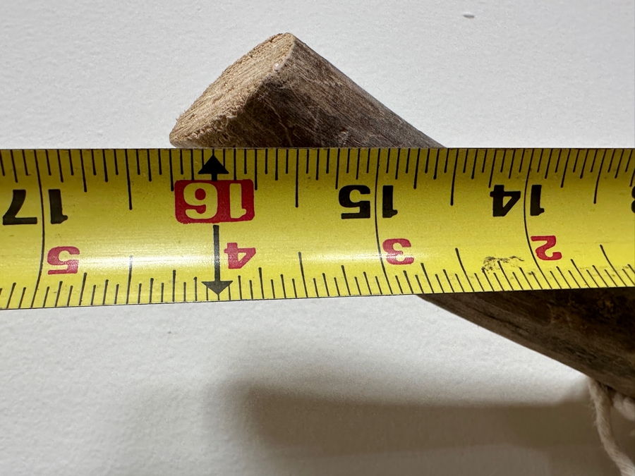 Just Added - New Handmade Macrame Wall Hanging By Fish Warp 16W X 29H [Photo 7]