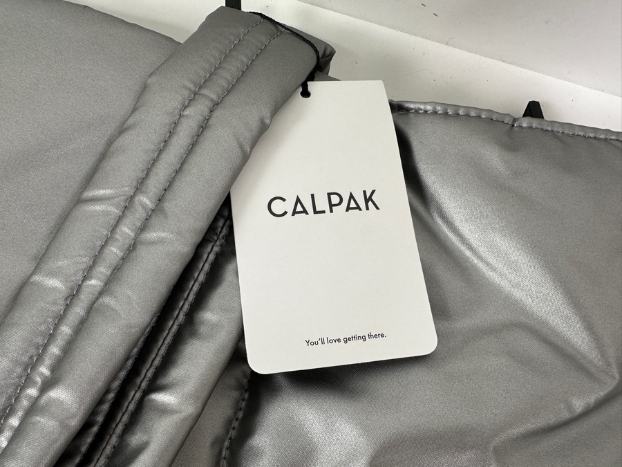 Just Added - New Calpak Luka Tote Bag In Gunmetal 13.5 X 20 X 6.5 [Photo 3]