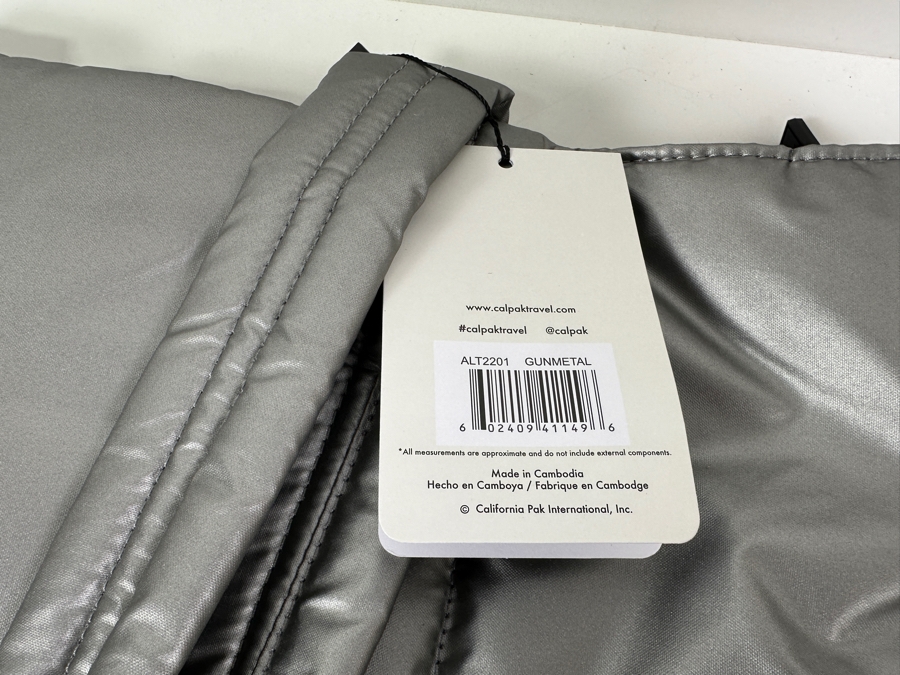 Just Added - New Calpak Luka Tote Bag In Gunmetal 13.5 X 20 X 6.5 [Photo 5]