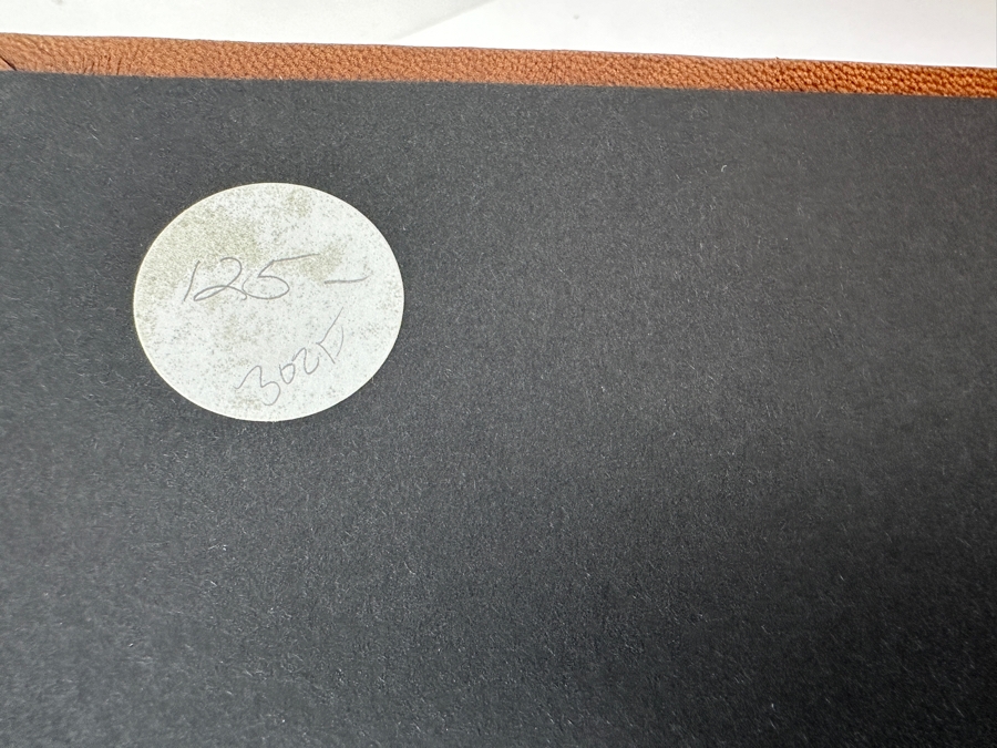 Just Added - (3) New Handmade Italian Leather Photo Albums Diaries Notebooks Scrapbooks By Daisy Arts (1) 9.5 X 12 & (2) 8.5 X 10 Retails $300+ [Photo 6]