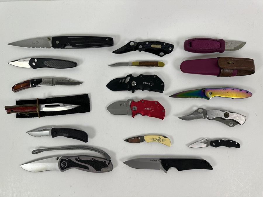 Just Added - (16) Folding Knives / Pocket Knives Collection (See Photos) [Photo 2]