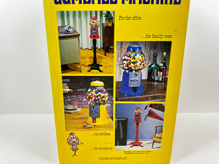 Just Added - New Opened Box Red Carousel Gumball Machine [Photo 3]